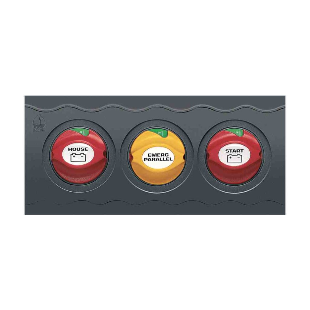 BEP Contour Connect Battery Distribution Cluster  - Single Engine Two Battery Banks