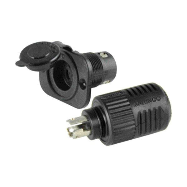 Marinco ConnectPro Trolling Motor Plug - 3-Wire 40amp