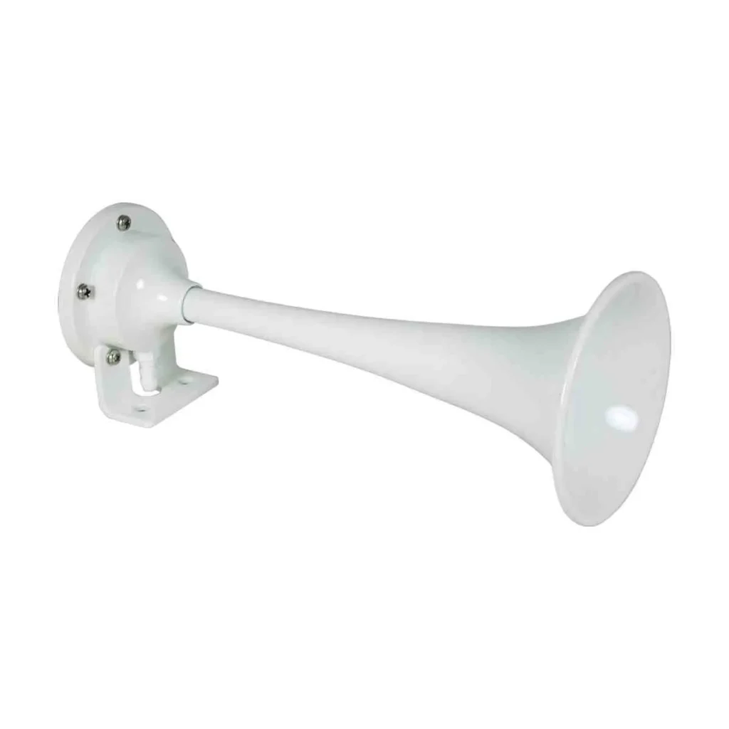 Marinco Single Trumpet Mini Air Horns - Brass