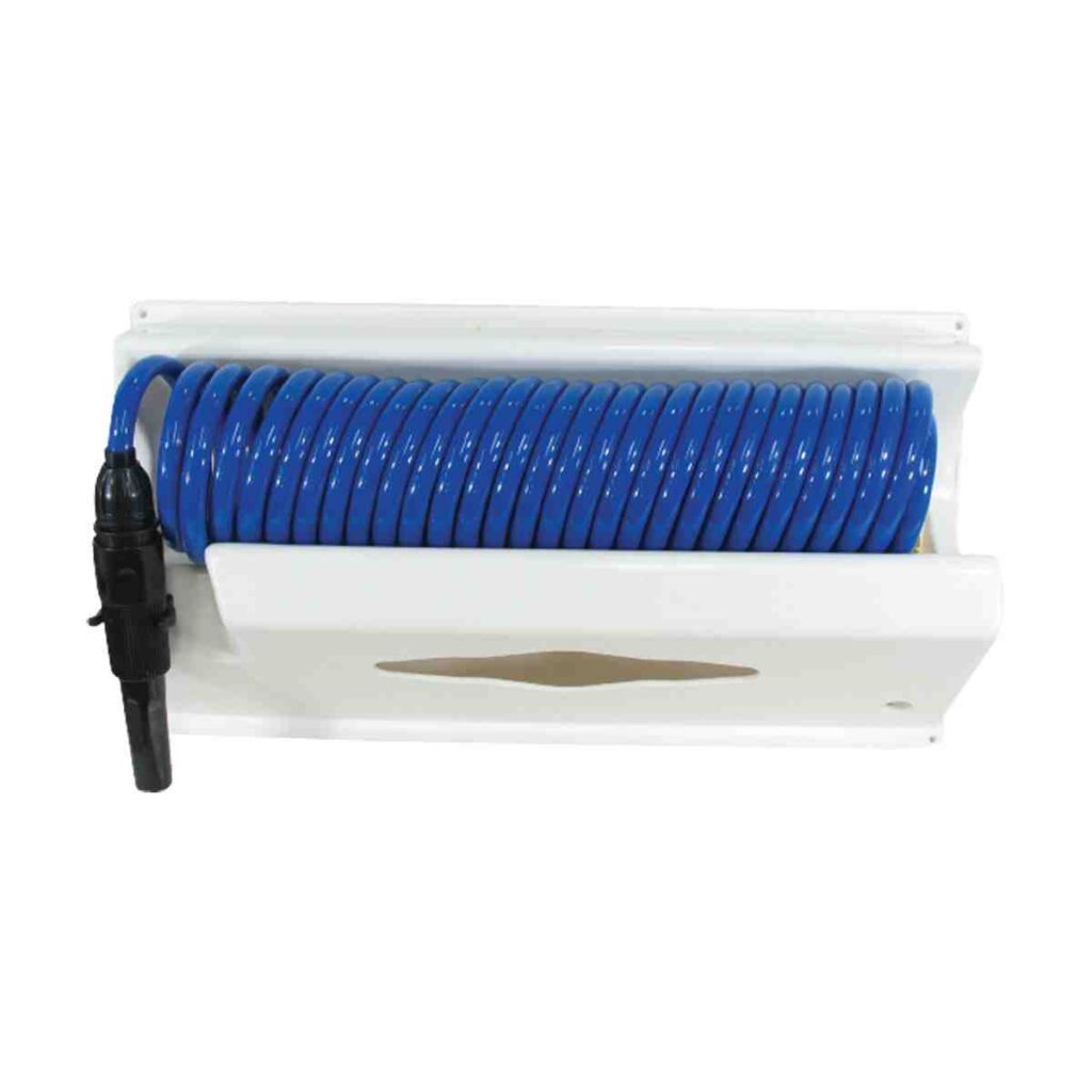Coiled Deck Wash Hose