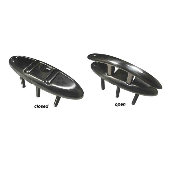 Marine Town® Foldaway Cleat - Cast Stainless Steel