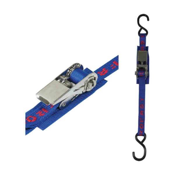 Aerofast Ratchet Tie Down - Stainless Steel Heavy Duty Over Boat 700kg