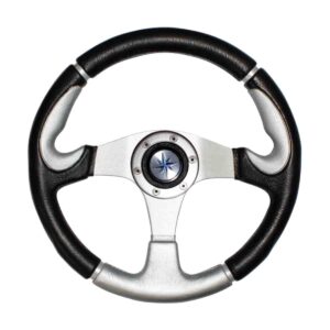 Luisi Steering Wheel - Marine Navy Three Spoke Aluminium