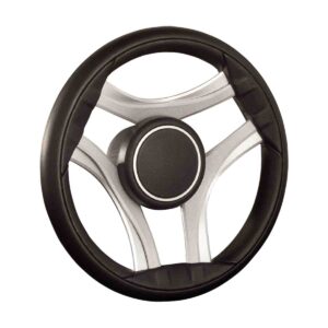 Gussi ® Italia Steering Wheel - Durello Three Spoke Aluminium