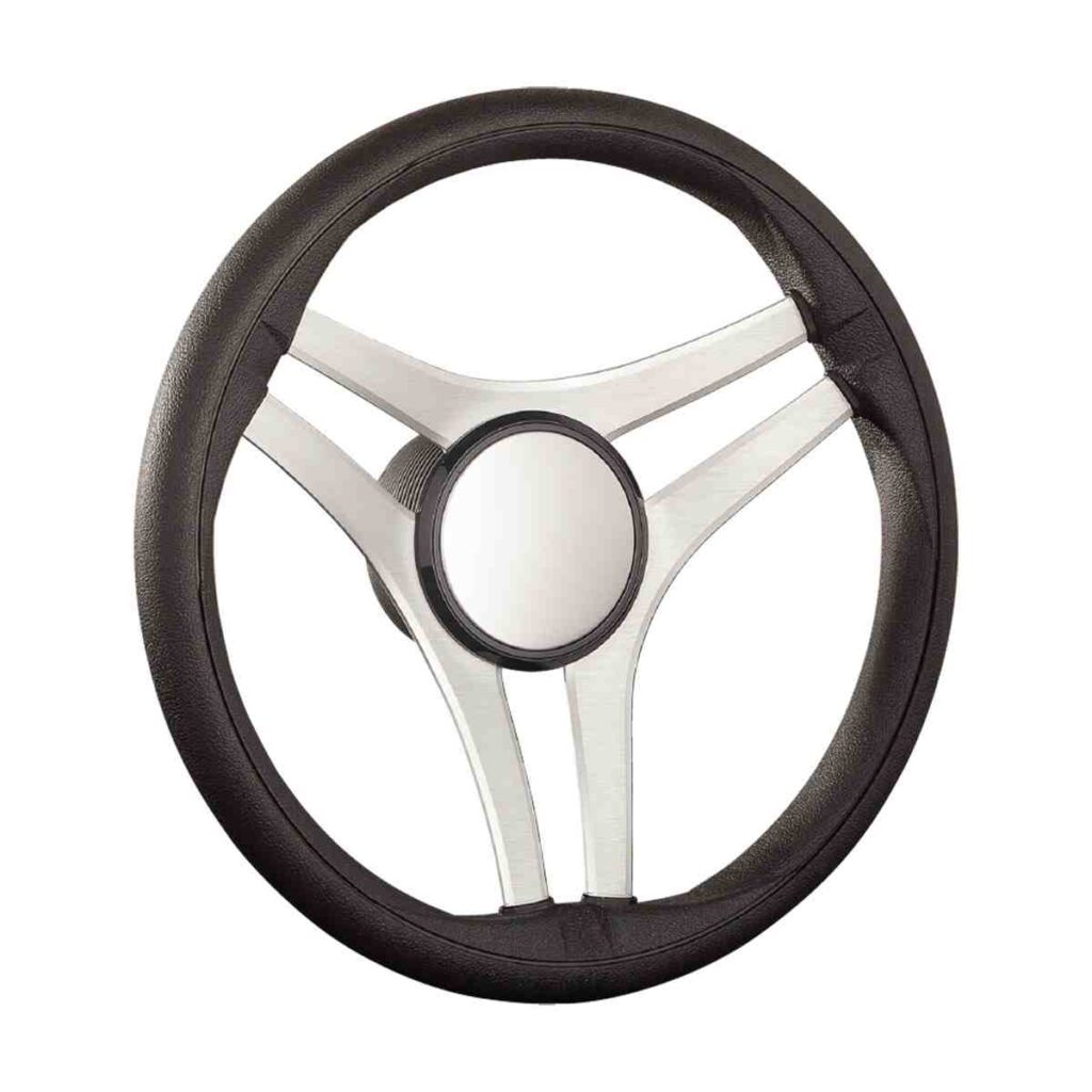 Gussi® Italia Steering Wheel - Molinara Three Spoke Aluminium