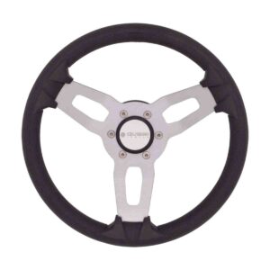 Gussi® Italia Steering Wheel - Model 15 Three Spoke Aluminium