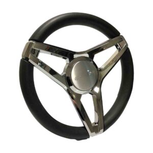 Gussi® Italia Steering Wheel - Molino Three Spoke Aluminium