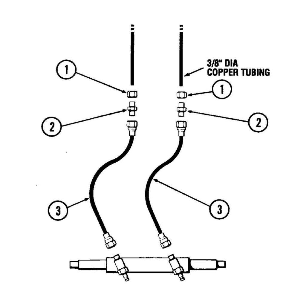 Dometic SeaStar Solutions® Hose Kit For SeaStar Cylinders - 3/8"