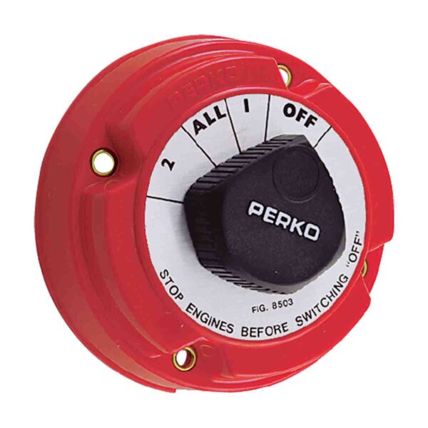 Perko Battery Switch  - Alternator Field Disconnect