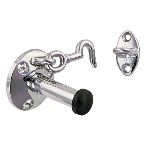 Perko® Door Stop and Catch - Chrome Plated
