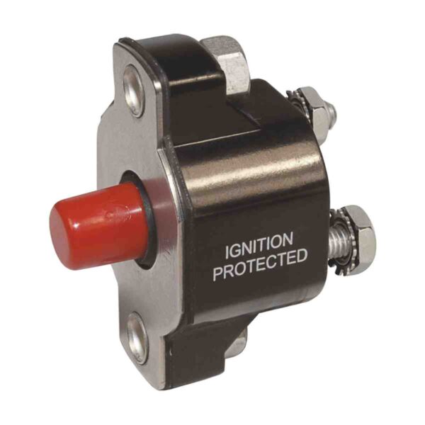 Blue Sea Systems Medium Duty Push Button Reset-Only Circuit Breaker