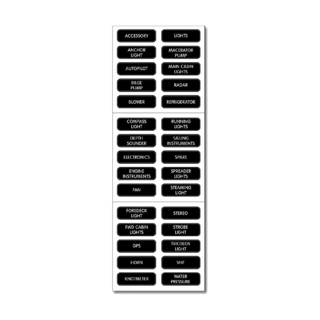Blue Sea Systems Large Format Labels