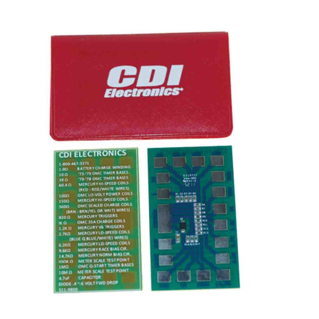 CDI Electronics® Resistor Test  Circuit Card - Tools & Test Equipment