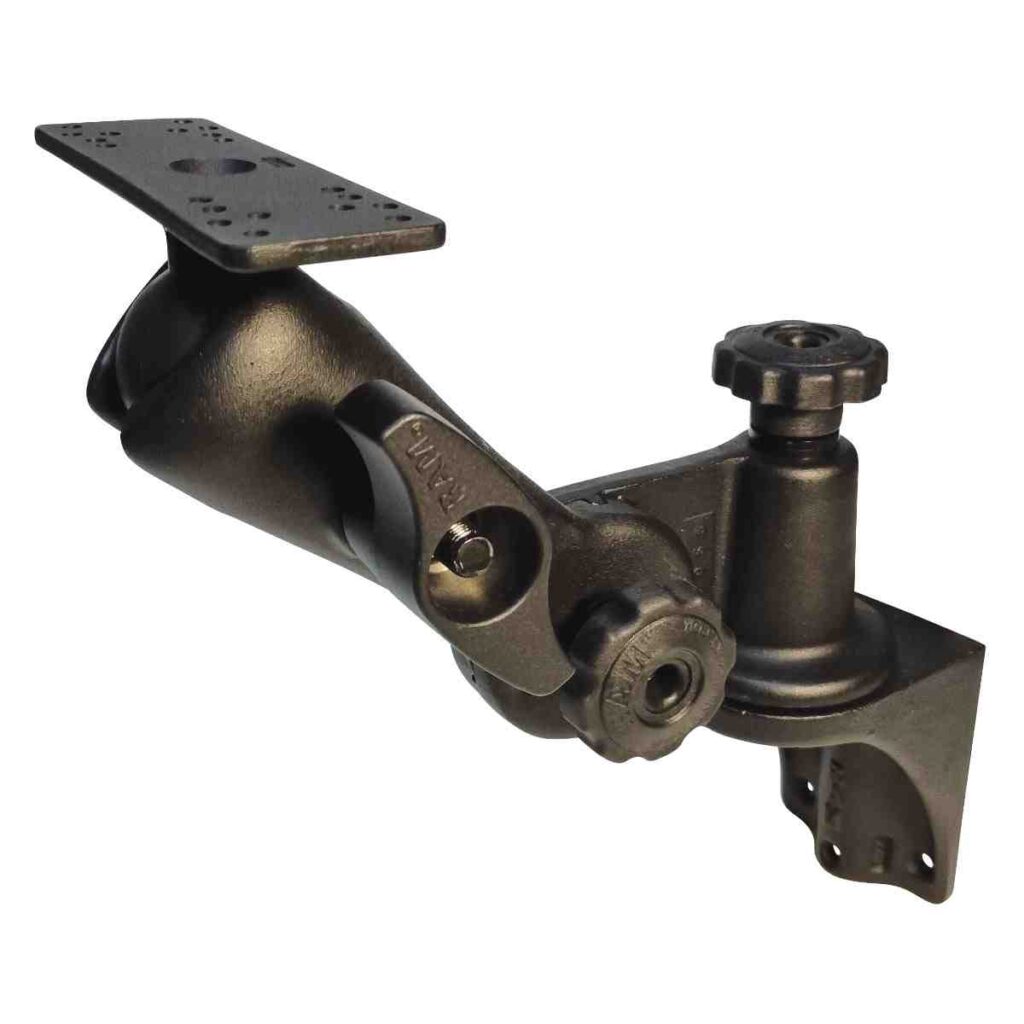 RAM Rachet Adjustable Mount with D Ball Universal Base to suit Helix 8-15 & Solix 10 & 12