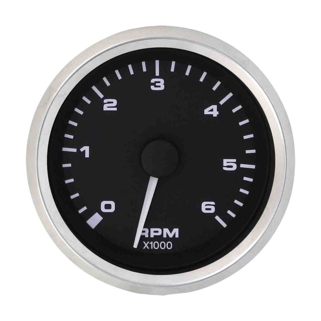 Veethree Electronics Premier Pro Domed Gauges - Stainless Steel