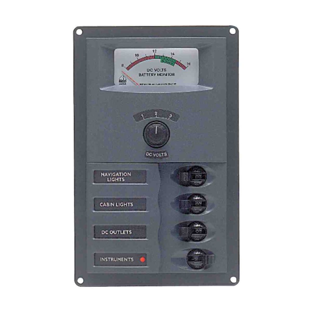 BEP Contour Circuit Breaker Panels - with Analogue Meters