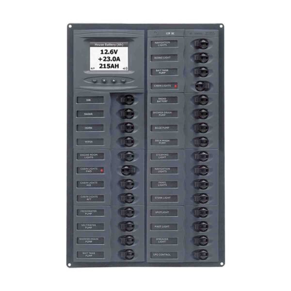 BEP 'Millennium' Circuit Breaker Panels - with Digital Meters