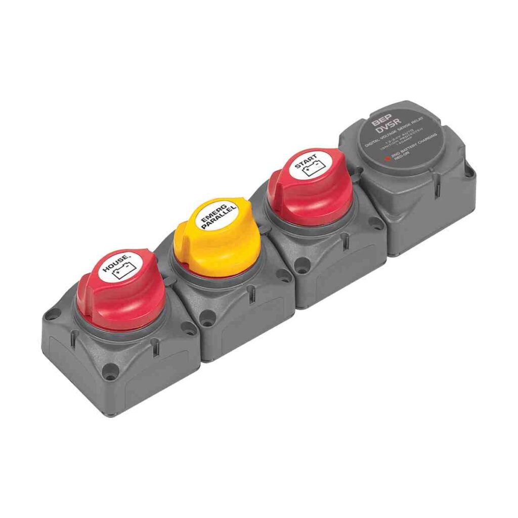 BEP Battery Distribution Cluster with DVSR  - Single Engine Two Battery Banks