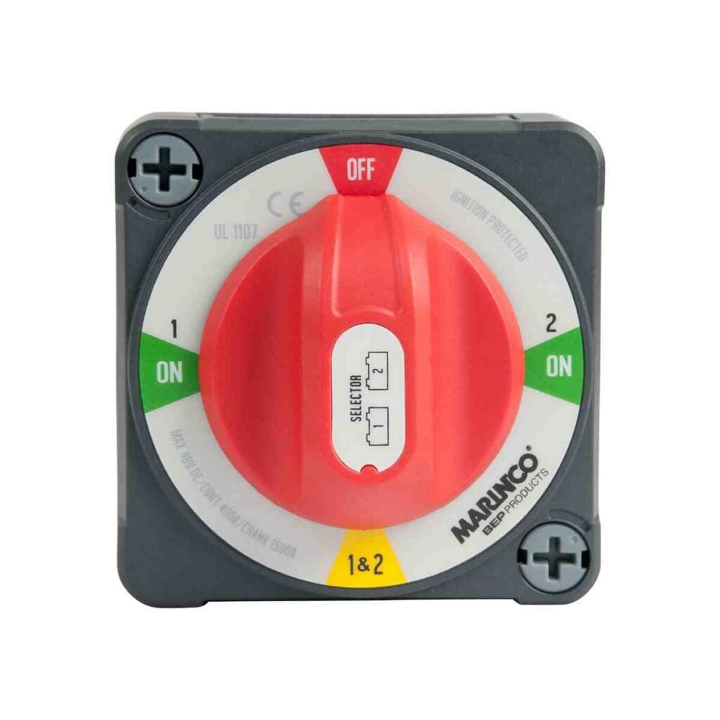 Marinco Pro Installer Battery Selector Switches  - Selector 771-S, 771-s-ez & Selector with Field Disconnect 771-SFD