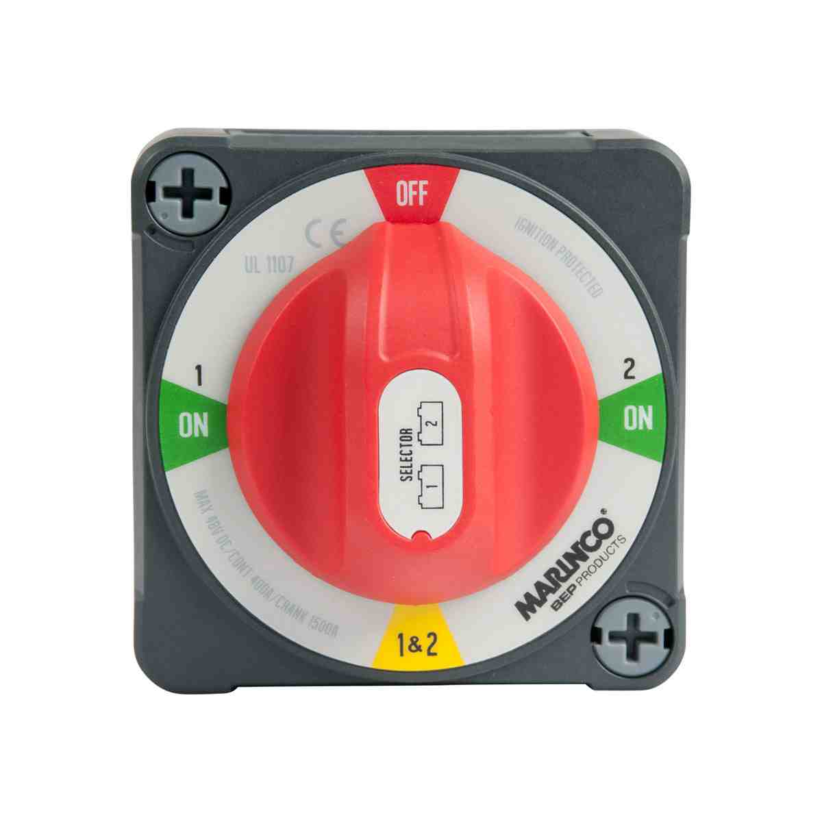 Marinco Pro Installer Battery Selector Switches - Selector 771-S, 771-s-ez & Selector with Field Disconnect 771-SFD