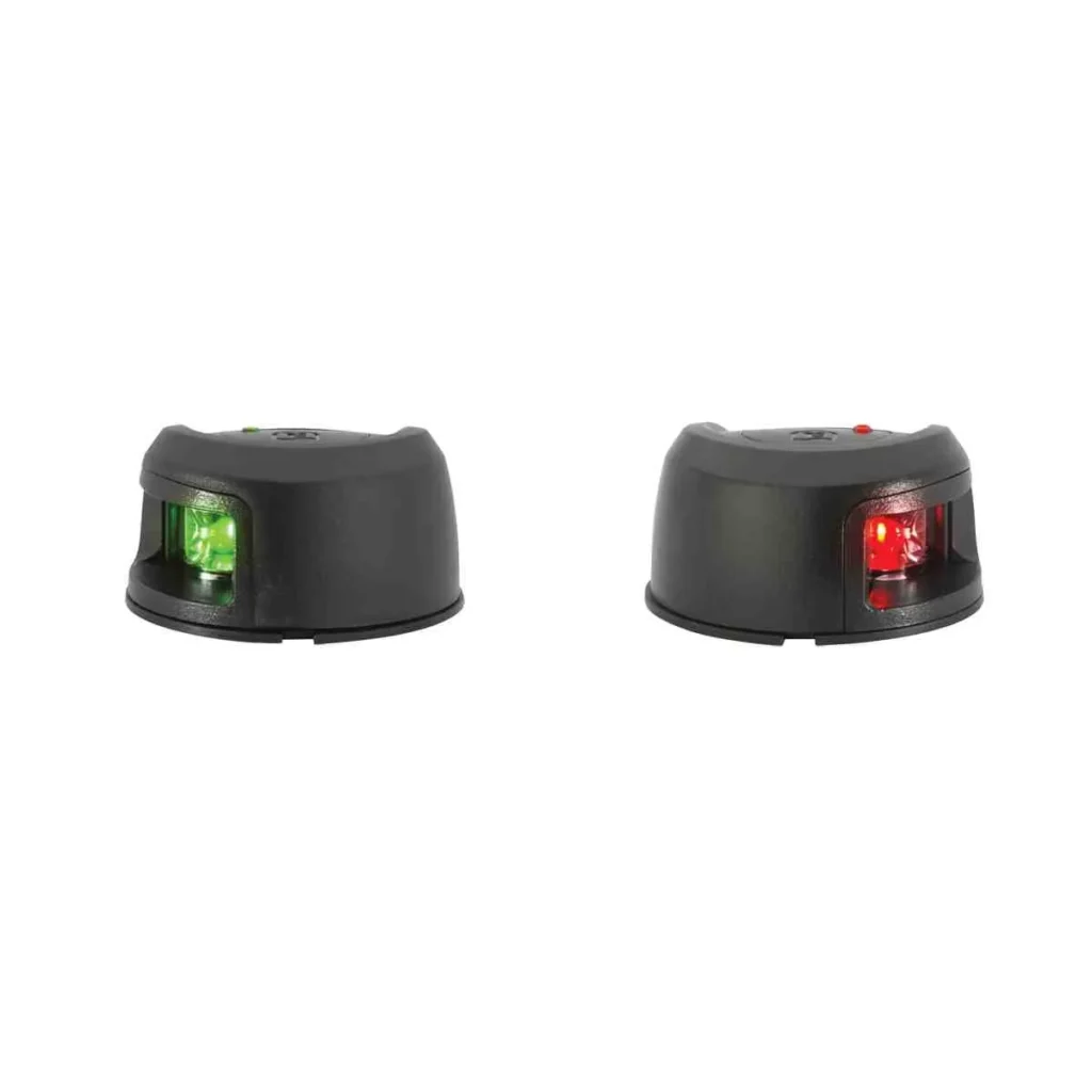 Attwood LightArmor Deck Mount Navigation Lights - LED Deck Mount