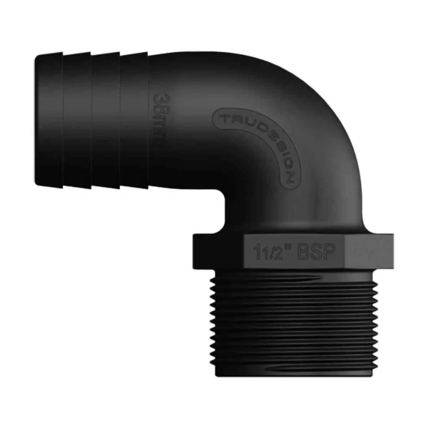 TruDesign® Tail - Male Long Thread 90º;