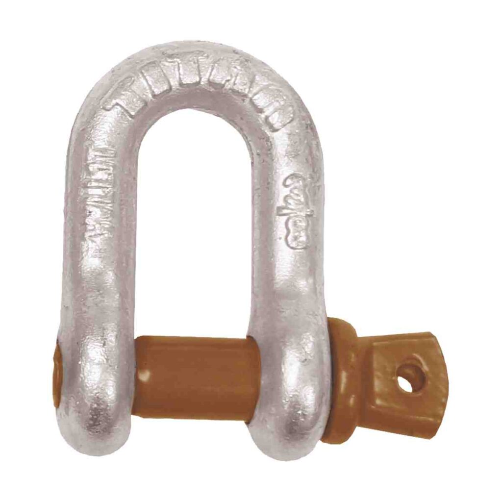 Titan Tested 'D' Shackle - Galvanised
