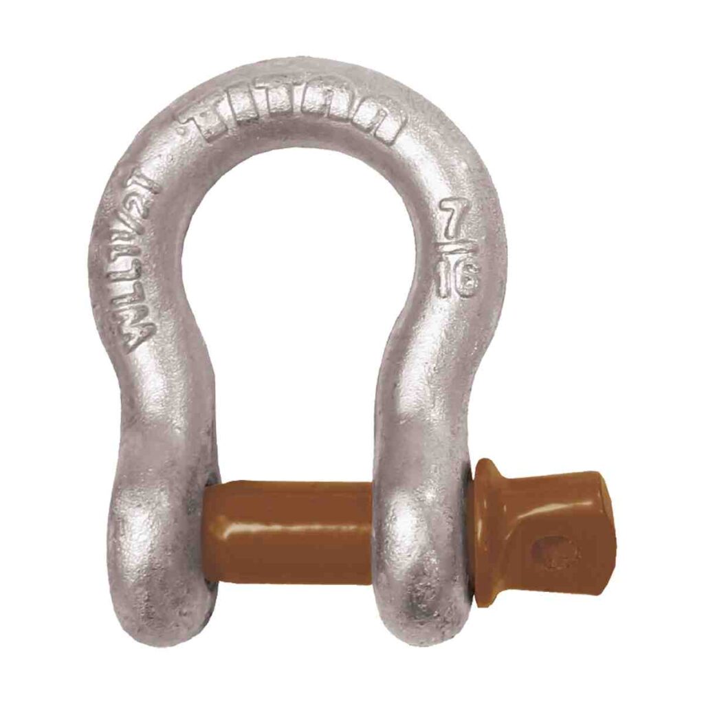 Titan Tested Bow Shackle - Galvanised