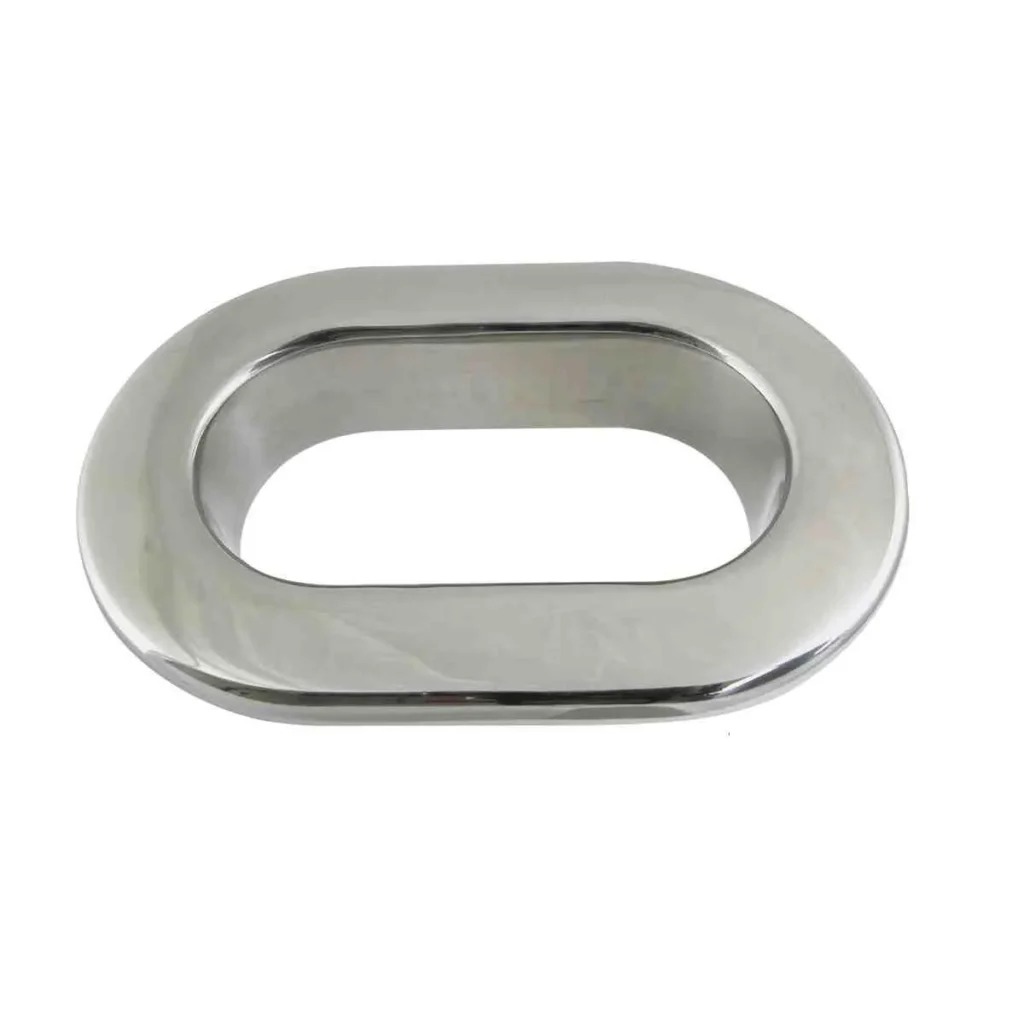 Marine Town® Oval Hawse Hole - Cast Stainless Steel