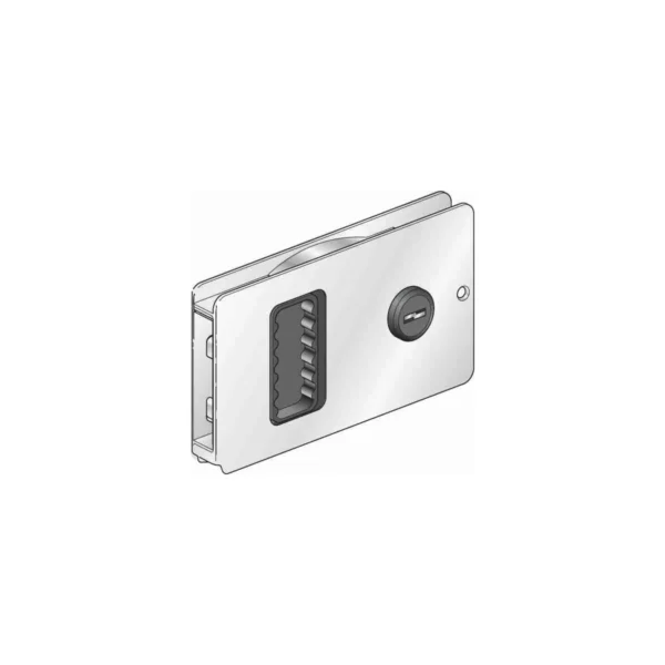 SouthCo® Flush Sliding or Bi-fold Door Locks