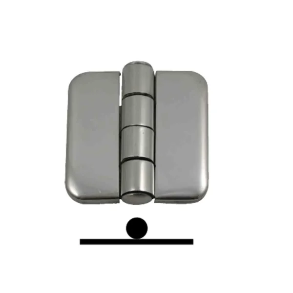 Marine Town® Covered Hinges - Stainless Steel