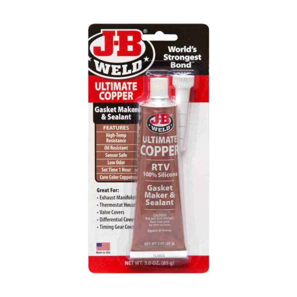 J-B Weld Ultimate Copper Silicone - Gasket Maker