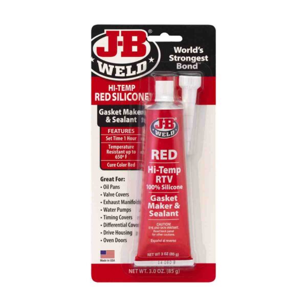 J-B Weld Hi Temp Red Silicone - Gasket Maker