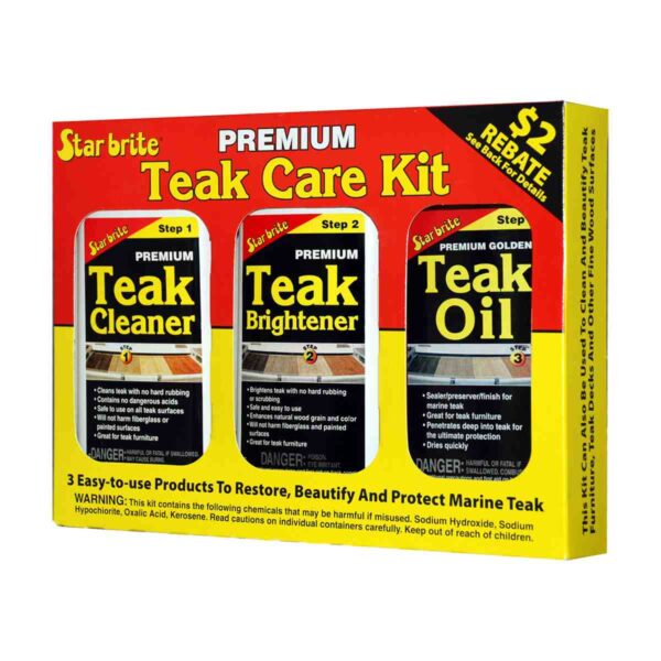Star brite Teak Care Kit