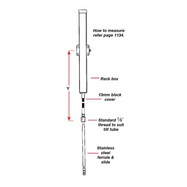 Dometic SeaStar Solutions® Steering Cable - The Rack