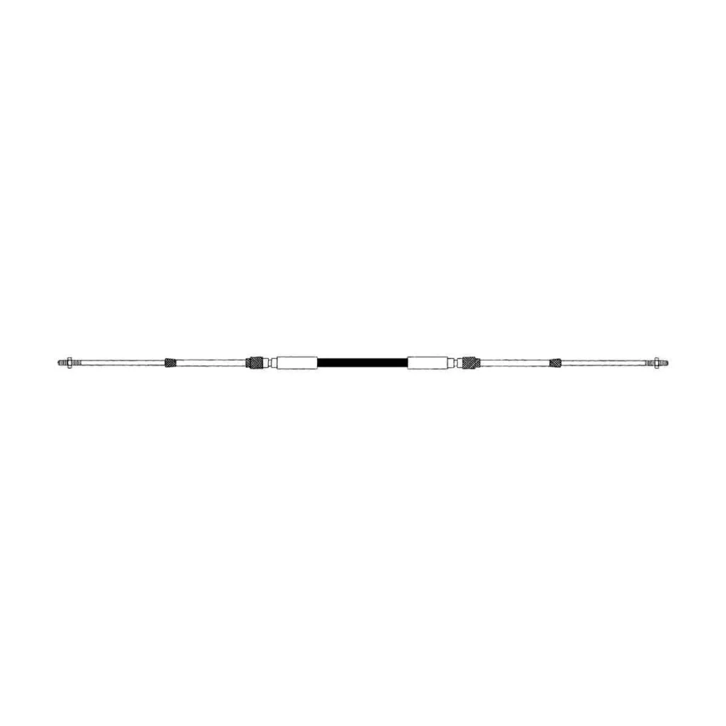 CCX633 XTREME Premium Control Cables - Black & Red