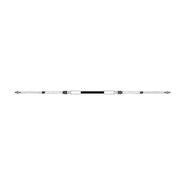 CCX633 XTREME Premium Control Cables - Black & Red
