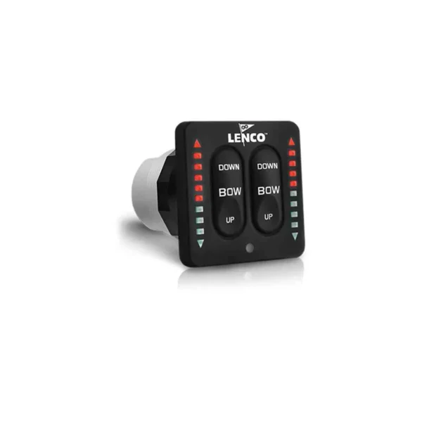 Lenco LED Indicator (Two-Piece) Switch Kit - 12 & 24-Volt | Single & Dual Actuator Systems