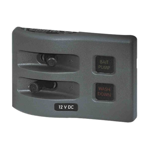 Blue Sea Systems WeatherDeck Switch Panel - Fused