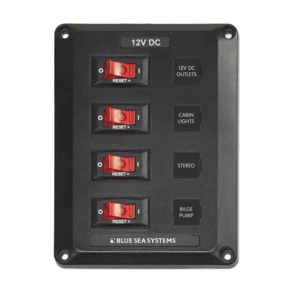 Blue Sea Systems BelowDeck Circuit Breaker Panel