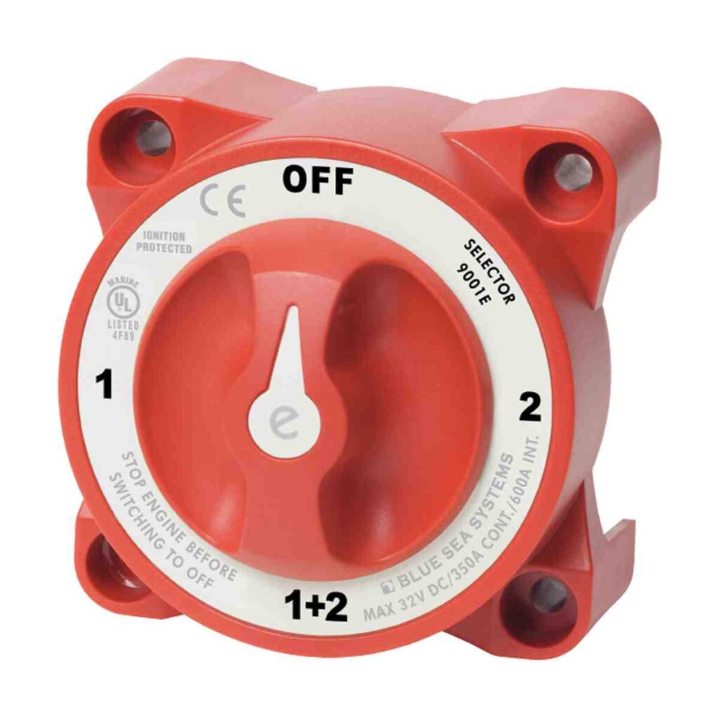 Blue Sea System E Series Battery Switch - Dual Circuit & Dual Circuit Plus