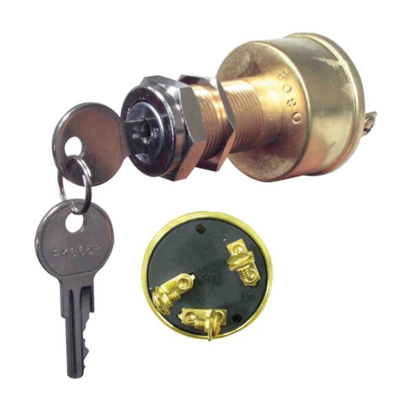 Sierra Marine Ignition Switch - Brass