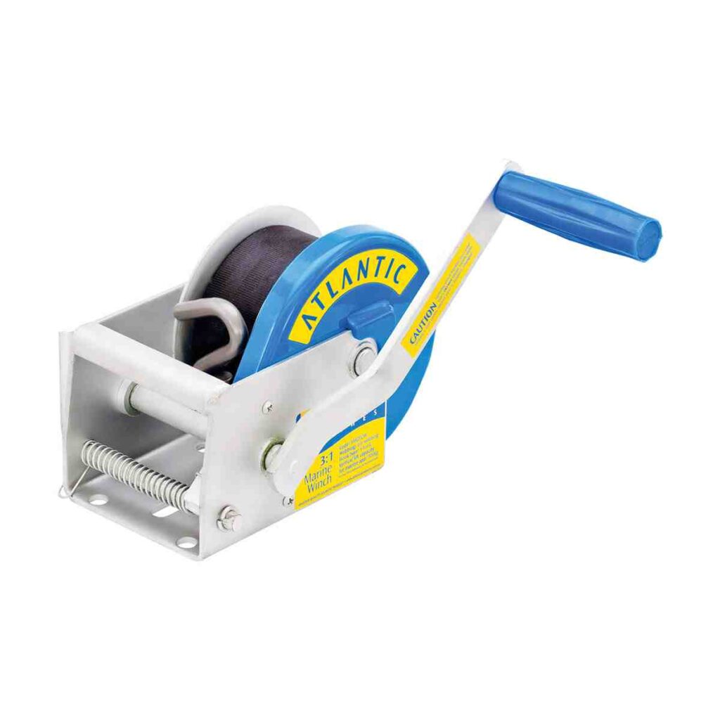 Atlantic Manual Trailer Winch - 3:1