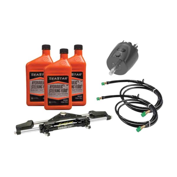 Dometic SeaStar Front Mount Steering Kit Standard - Outboard Hose Bulkhead - 290568