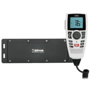 GME GX750B VHF Marine Radio – Compact, IPX7 Waterproof, LCD Controller Mic