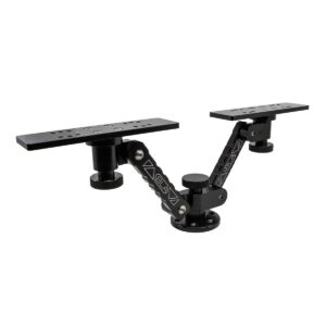 BLA Extreme Dual Electronics Mounts – 360° Adjustable MFD & Transducer Pole Mounts with RAM Base Compatibility