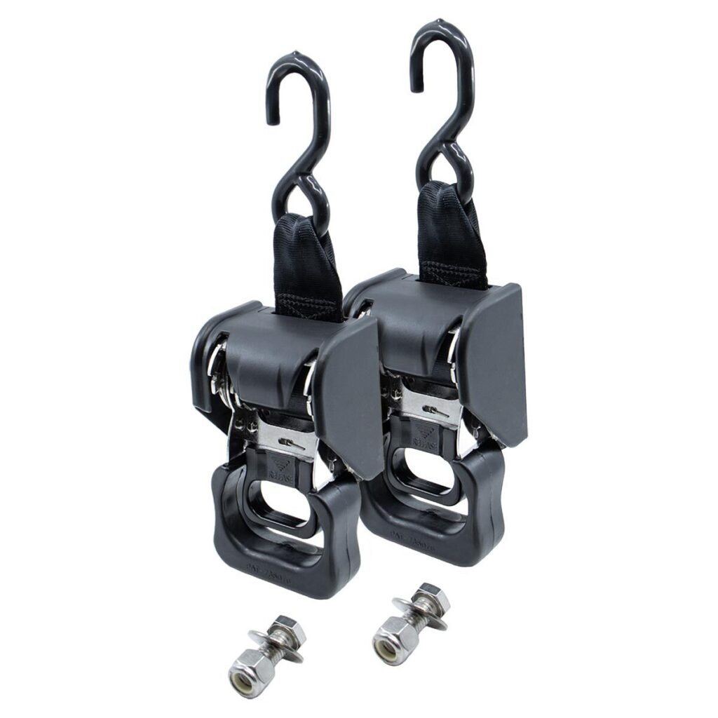BLA Retractable Tie Down – 50mm x 1.2m Stainless Steel (Pair)