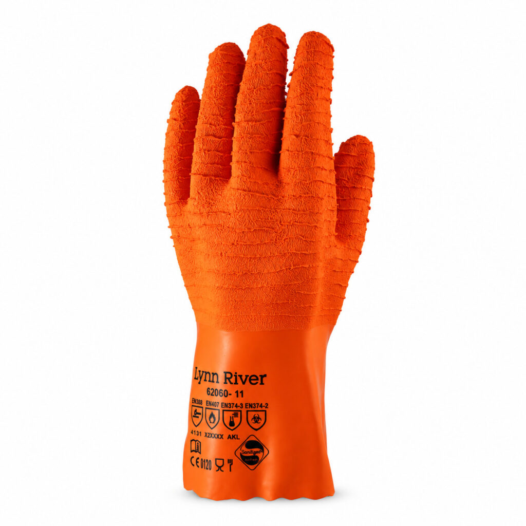 Orange Roughie Glove